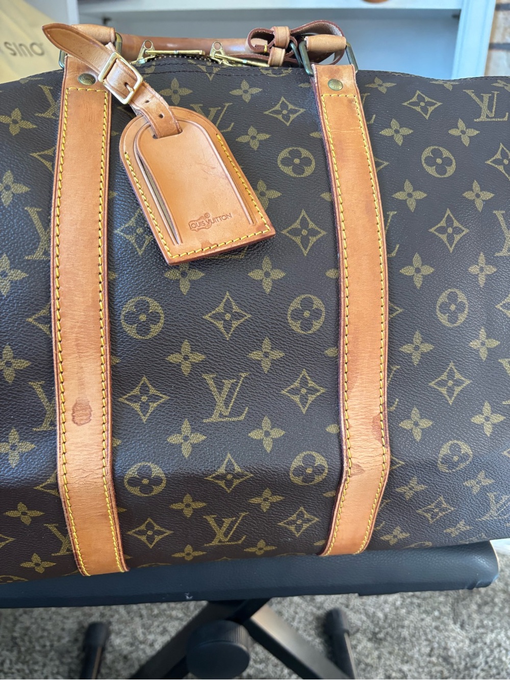 Authentic Keepall 55 - Picture 8 of 9